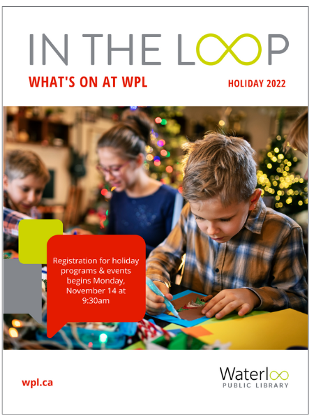 Cover image of the Holiday 2022 In the Loop guide