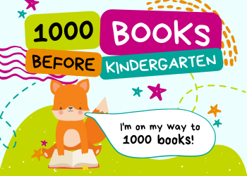 1000 Books Before Kindergarten graphic image